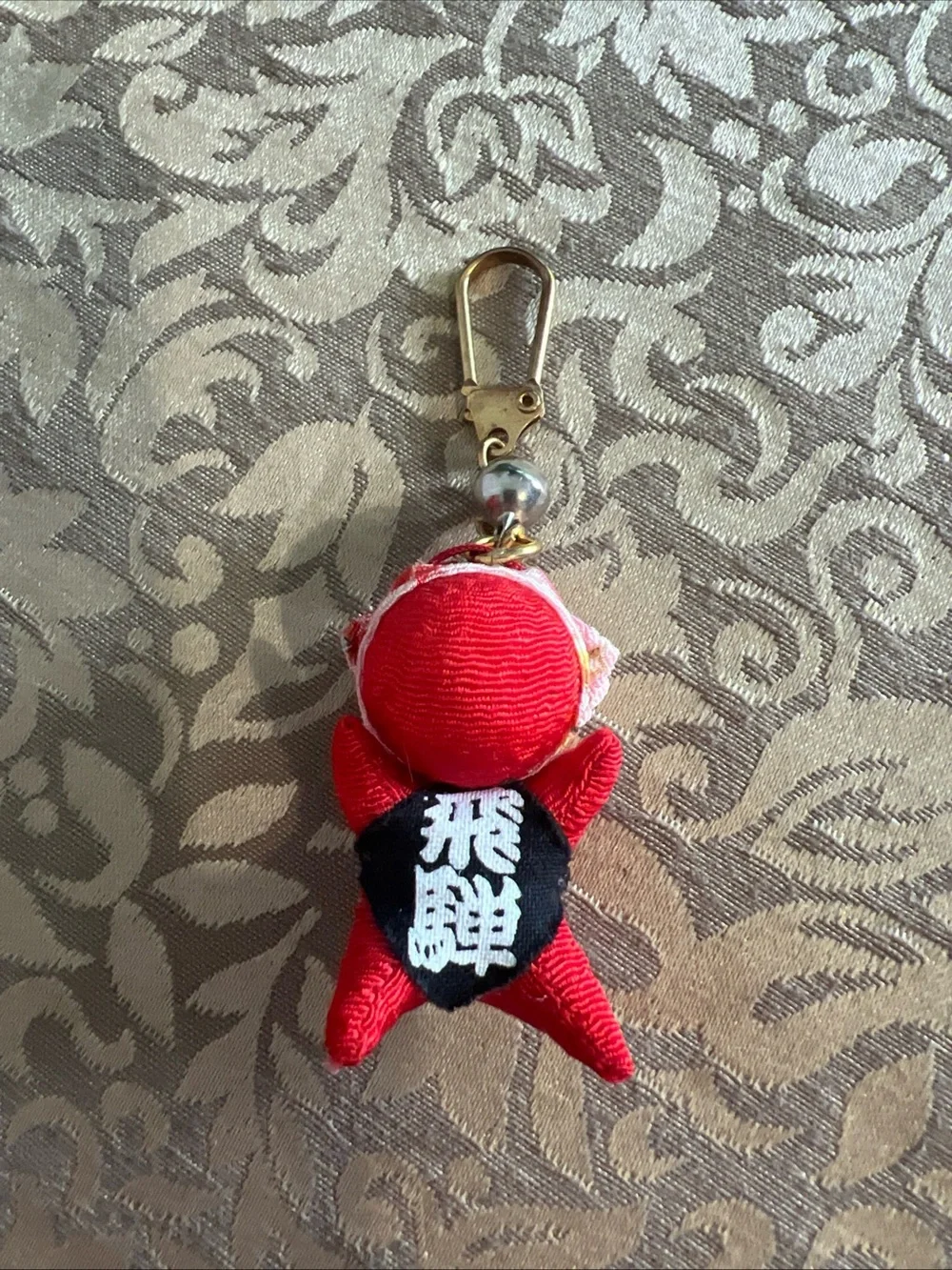 Japanese Sarubobo Green Plush Strap Takayama Gifu Good Lucky Amulet